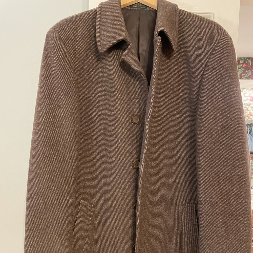 Brown Ralph Lauren Car Coat